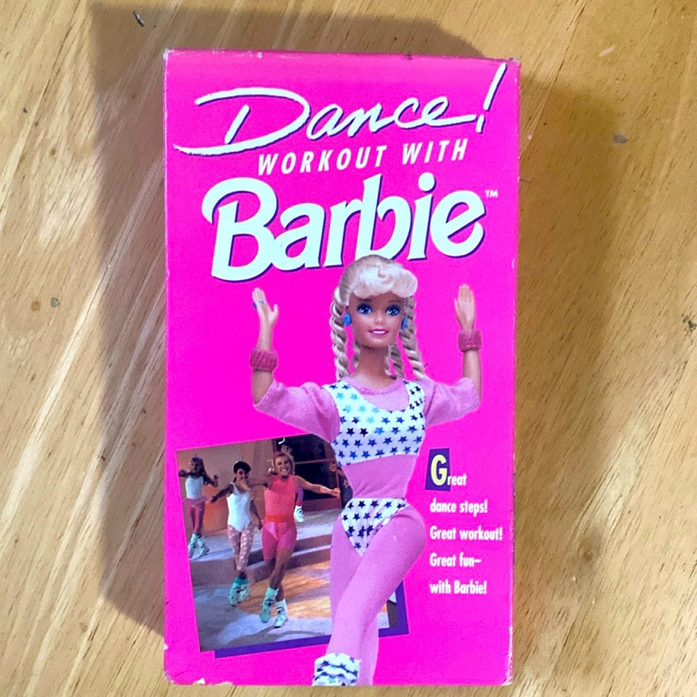 Dance! Workout With Barbie VHS  1992